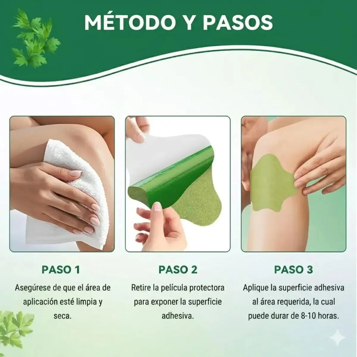 PARCHE PARA DOLOR DE ESPALDA Y CUELLO
