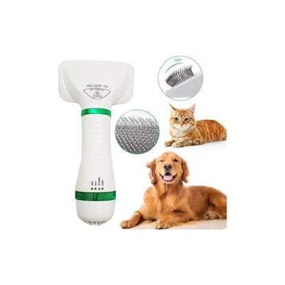 Cepillo Secador de pelo 2 en 1 para mascotas